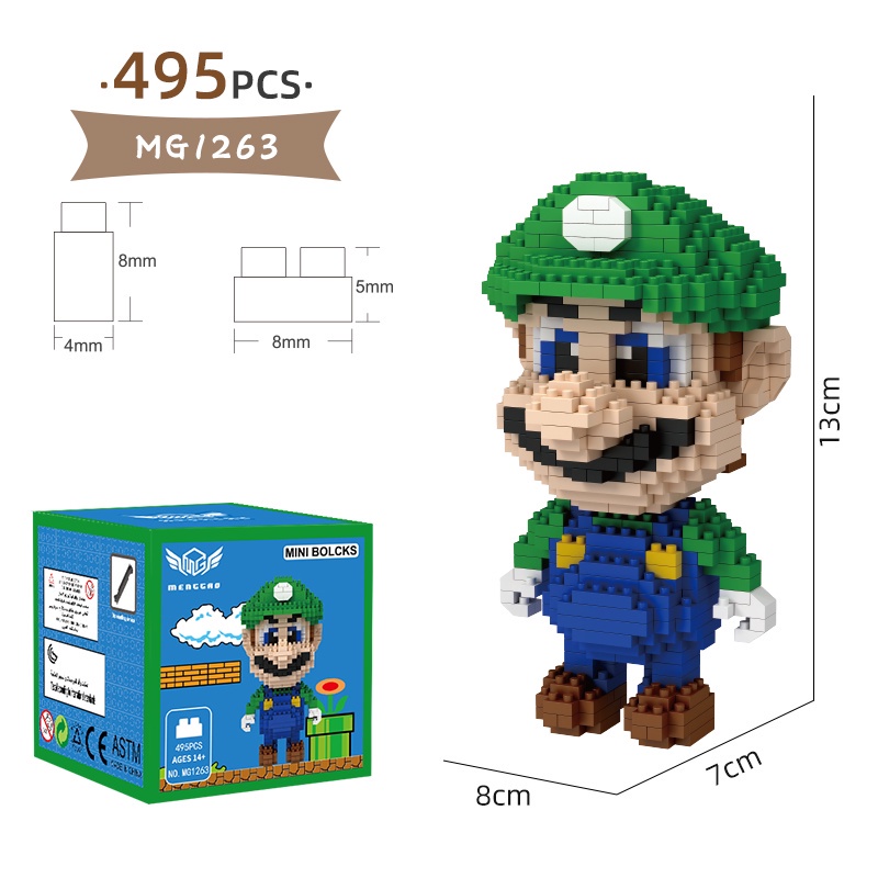 24 Horas Para Entregar Las Mercancías Lego Super Mario Bros Del Bloque