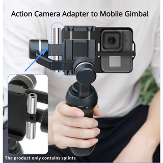 Estabilizador Camara Video Steadycam Gopro + Soporte Celular Color Negro