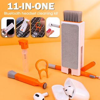 Kit de limpieza 7 en 1 para teclado de ordenador, cepillo limpiador de  auriculares, bolígrafo de limpieza para AirPods, herramientas de limpieza  de iPhone, Juego de extractor de teclas - AliExpress