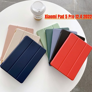 Funda Book Cover Para Xiaomi Mi Pad 5/MiPad 5 Pro Rojo