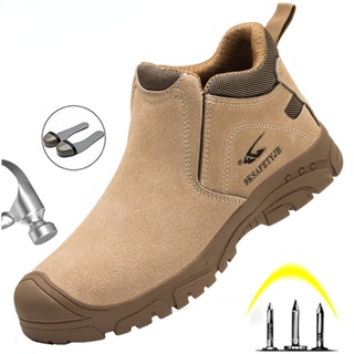 Comprar Zapatillas de trabajo para hombres Zapatos de seguridad con punta de  acero indestructibles Zapatos de trabajo para hombres y mujeres Botas de  trabajo de seguridad antipinchazos Zapatos de protección masculinos