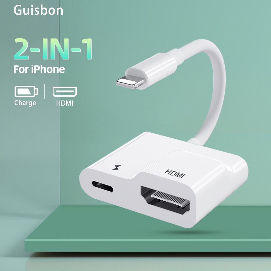 Adaptador HDMI OTG Lightning a AV digital para iPhone/iPad