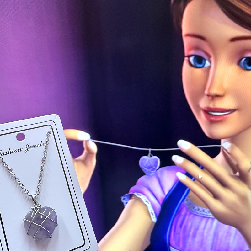 Collar de barbie y el castillo de discount diamantes