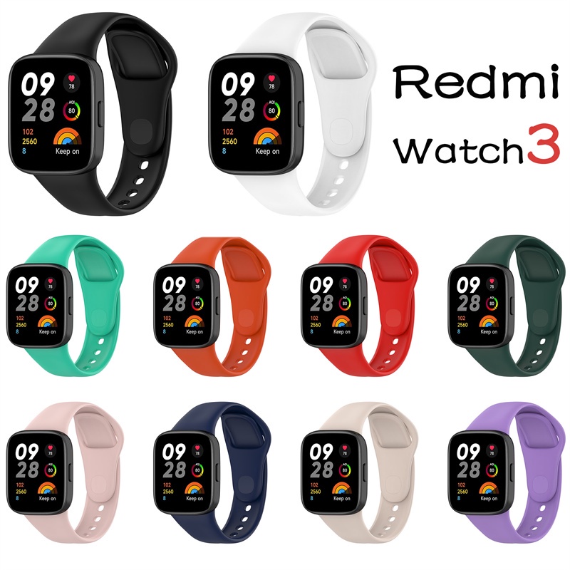 Ripley - CORREA DE SILICONA PARA XIAOMI WATCH 3 ACTIVE - ROJO