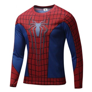 Playera 2025 spiderman hombre