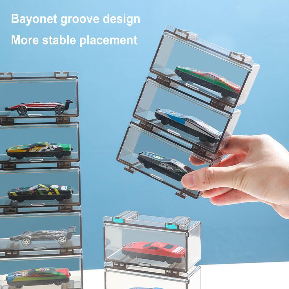 50 Cajas Protectoras Transparentes Para Coches 1:64 – Compatibles Con Hotwheels, Tomica Y Matchbox
