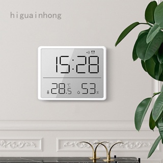 Las mejores ofertas en Relojes de pared digitales modernos de plástico con  pantalla de temperatura