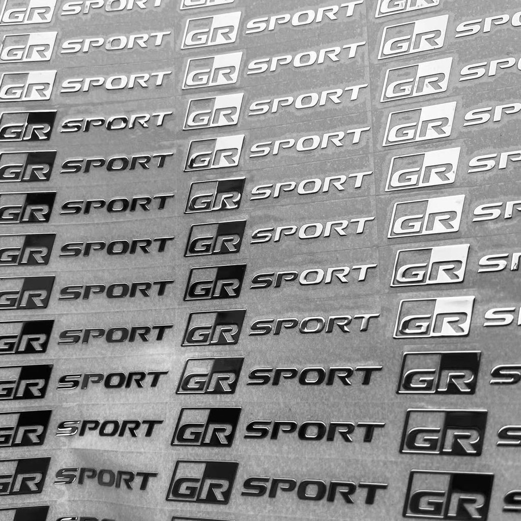 Emblema Sport Efecto 3d Pegatina Para Auto Carro Vehículo