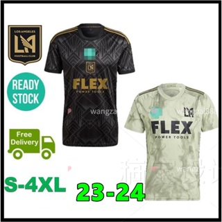 Camiseta De Fútbol MLS 2023 LAFC Visitante Para Hombre s-4xl Gao Jiahui  unisex