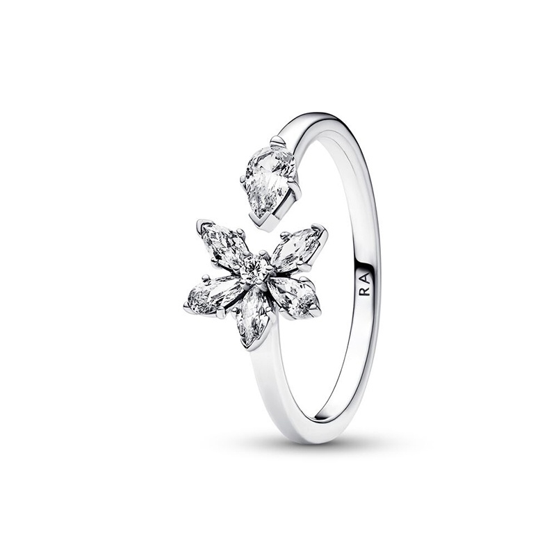 La Sirenita Ursula Azul Luna Y Sol Naciente Anillo De Regalo S925 Chapado En Plata Bolsa De Franela Shopee Mexico