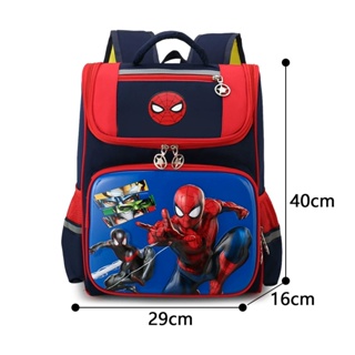 Mochila De 2 A 6 Años Para Niños Y Niñas Con Dibujos Animado Color Spider  Man