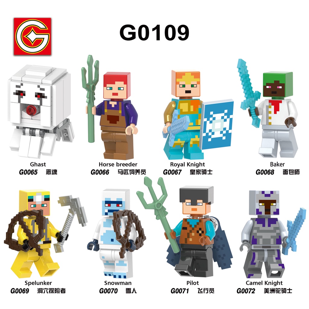 LEGO MINECRAFT MAXI-FIGURE DELLO SCHELETRO CON CUBO DI MAGMA 21150 - Foto 12