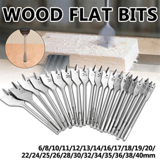 Juego de brocas de taladro para carpintería, 8 piezas de brocas de madera  de acero de alto carbono, herramienta de perforación de corte de 4 flautas