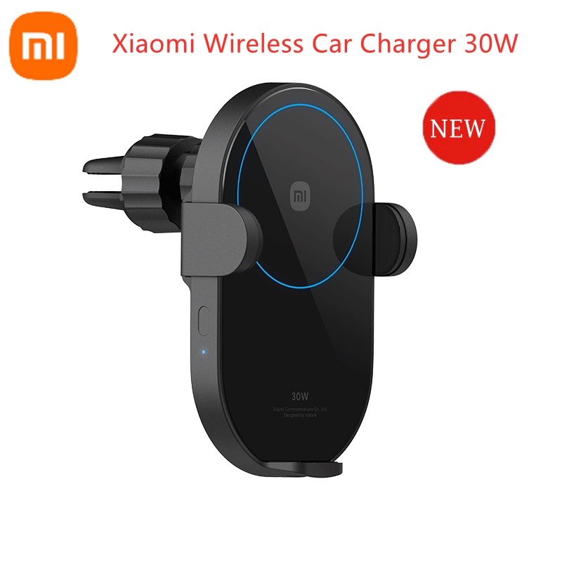 Xiaomi Cargador De Coche Inal mbrico 30W Max El ctrico Auto Pinch