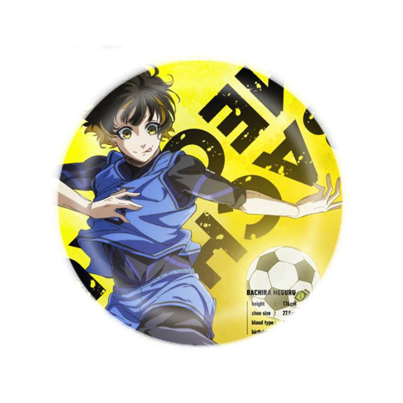9 Pin's Isagi Yoichi – Anime – Broches – 5,8 Cm – Metal – Cadeau Fan – Cosplay – Sac, Casquette