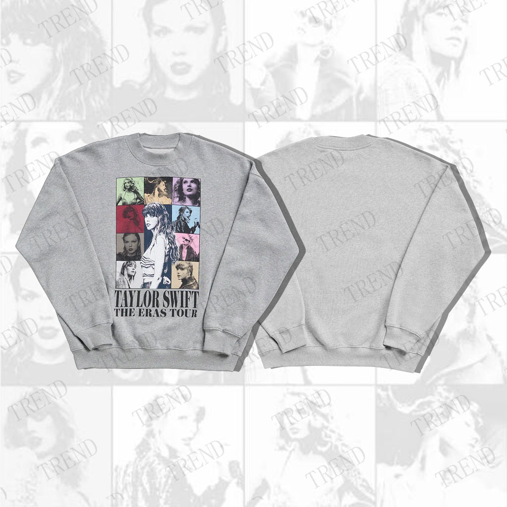 thumbnail image 1 of Taylor Swift The Eras Tour Sudadera De Talla Grande Calle Retro Harajuku Póster Impresión Manga Larga Top Tendencia De Moda Suelta Casual Cuello Redondo Suéter, 1 of 5