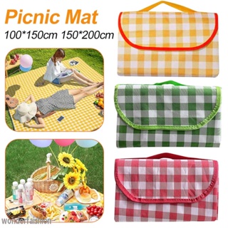 Manta para picnic vichy rojo con reverso impermeable 280x140