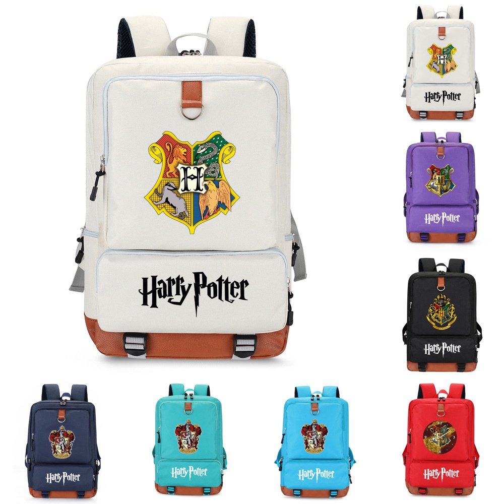 Mochila Harry Potter para adolescentes - Bolsa de viaje escolar