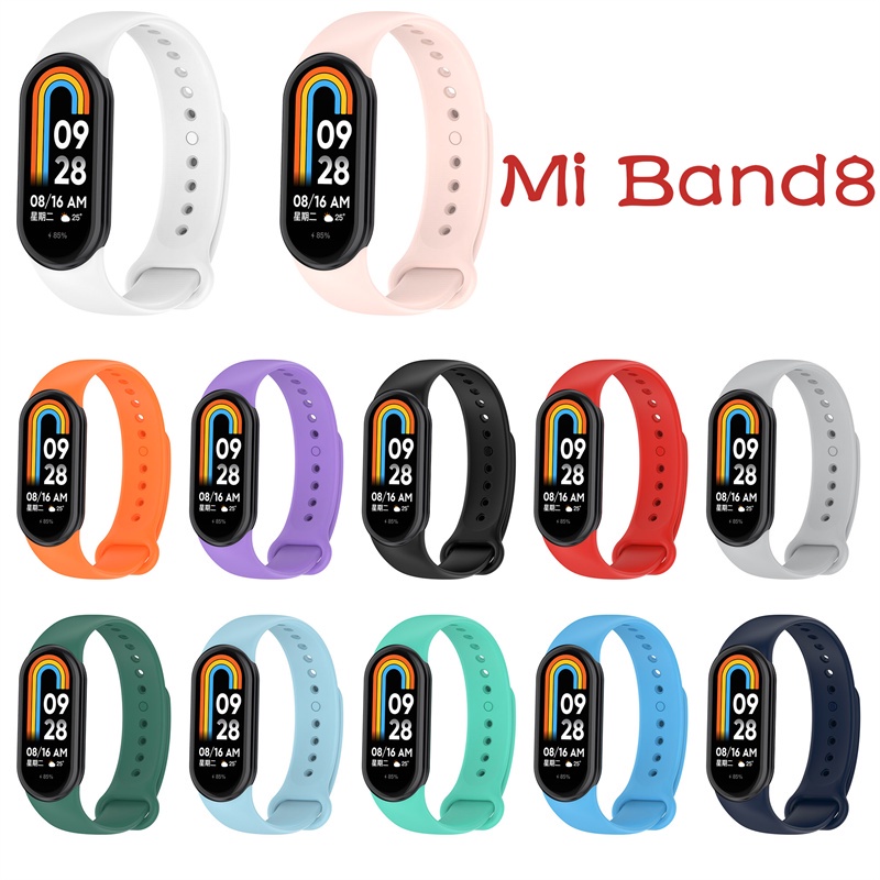 20 piezas de repuesto de correa compatibles con Xiaomi Mi Band 4/Xiaomi Mi  Band 3, bandas para Xiaomi Mi Band 4 pulseras accesorios de silicona para correas  Mi Fit 3 (20 colores)