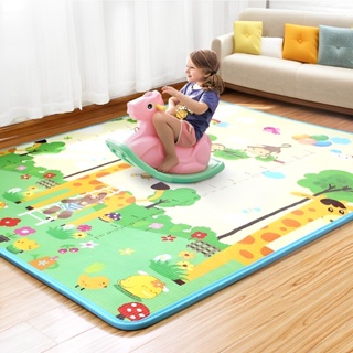 Manta de gateo para bebé, alfombra de juego acolchada para recién nacido,  alfombrilla de algodón suave para gatear, alfombras de juego para niñas,  decoración de habitación de niños
