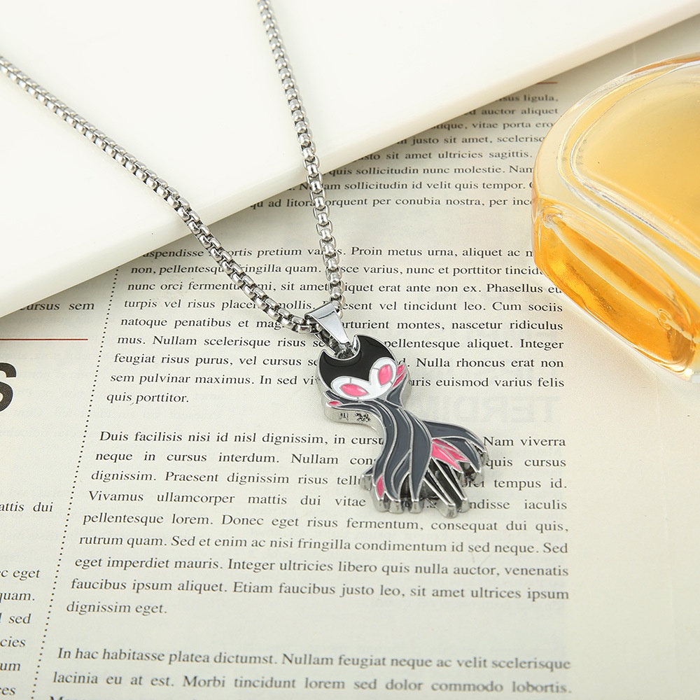Hollow Knight Juego De Caballero Hueco Collar Para Las Mujeres Los Hombres De Hueso De Uñas El