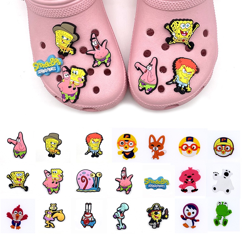 Crocs Jibbitz Encanto Decorativo De Dibujos Animados Lindo Pingüino Oso