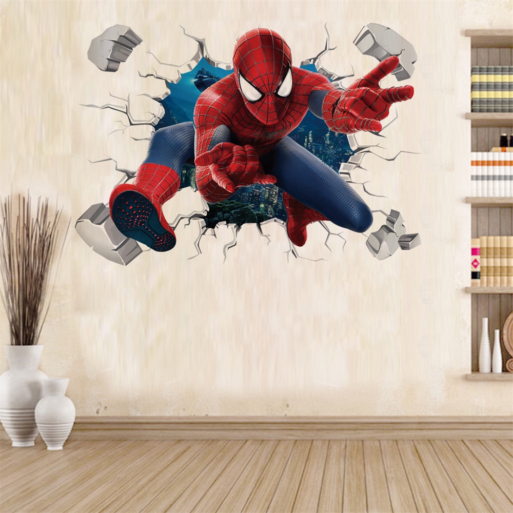 16 Pegatinas Spiderman