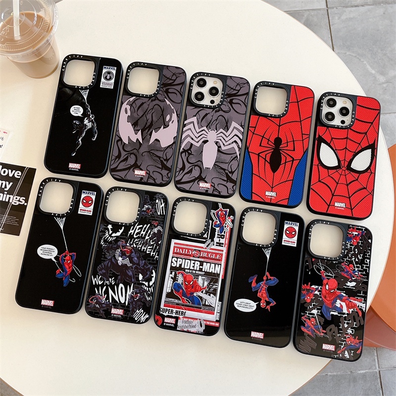 Casetifg Brand Marvel Spider Man Official Mirror Phone Case With