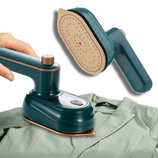 Plancha de viaje de vapor portátil plegable de mano Plancha de vapor de  mano plana Control de temperatura (enchufe de EE. UU.)