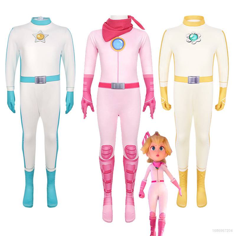 Princesa Peach Disfraz HQY2 The Super Mario Bros Princess