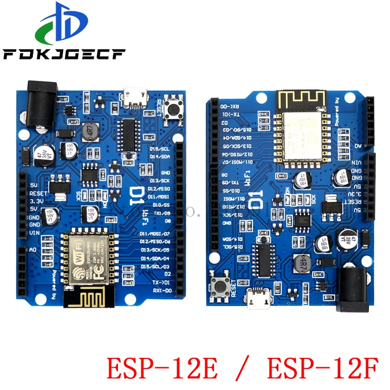 ESP-12E 12F WeMos D1 UNO CH340G Placa De Desarrollo WiFi Basada En ...