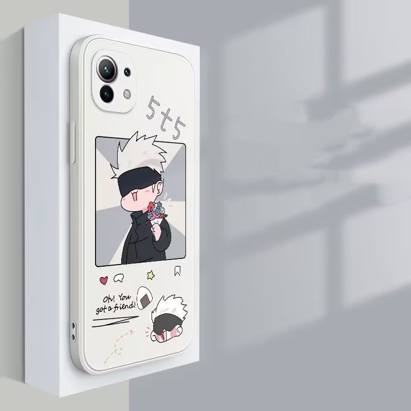 Japón Anime Jujutsu Kaisen Funda Para POCO X3 NFCX3/X3PRO M3 F3 M3ProRedmi  10X 9Power 9T PRO/Note 10S 10Pro/10promax 10-5G/10T Xiaomi 11X/11i 11XPro  Cubierta Suave Mate