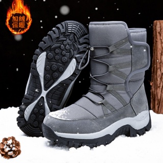 botas taticas botas hombre zapatillas seguridad hombre Botas de nieve de  senderismo para hombre, zapatos de invierno cálidos con cordones,  antideslizantes, impermeables, de alta calidad, de algodón, calzado  Masculino - AliExpress