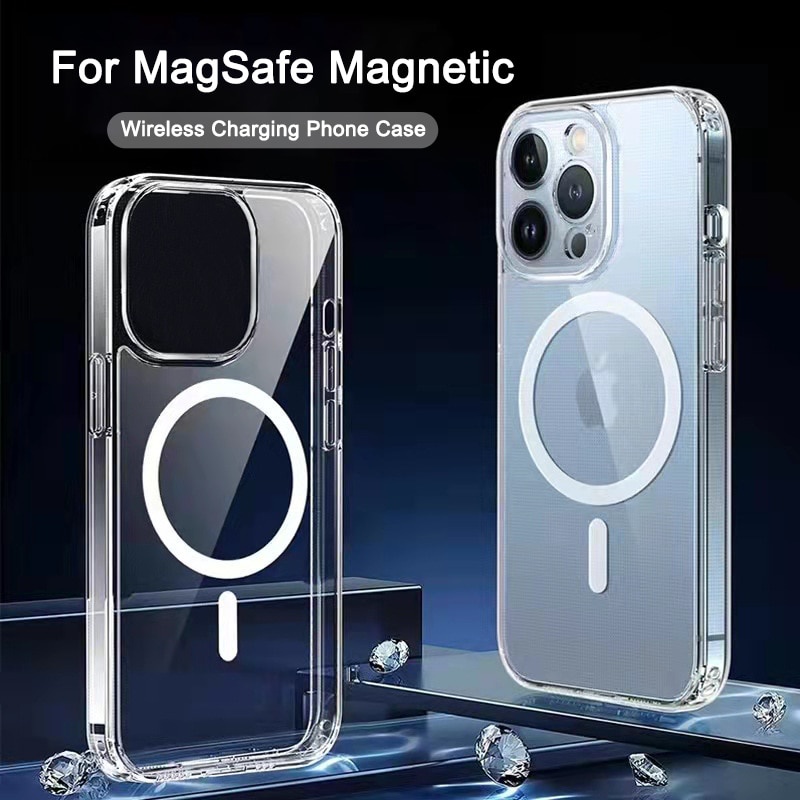 Carcasa Magsafe Iphone 11 Pro Círculo Magnético Rígido