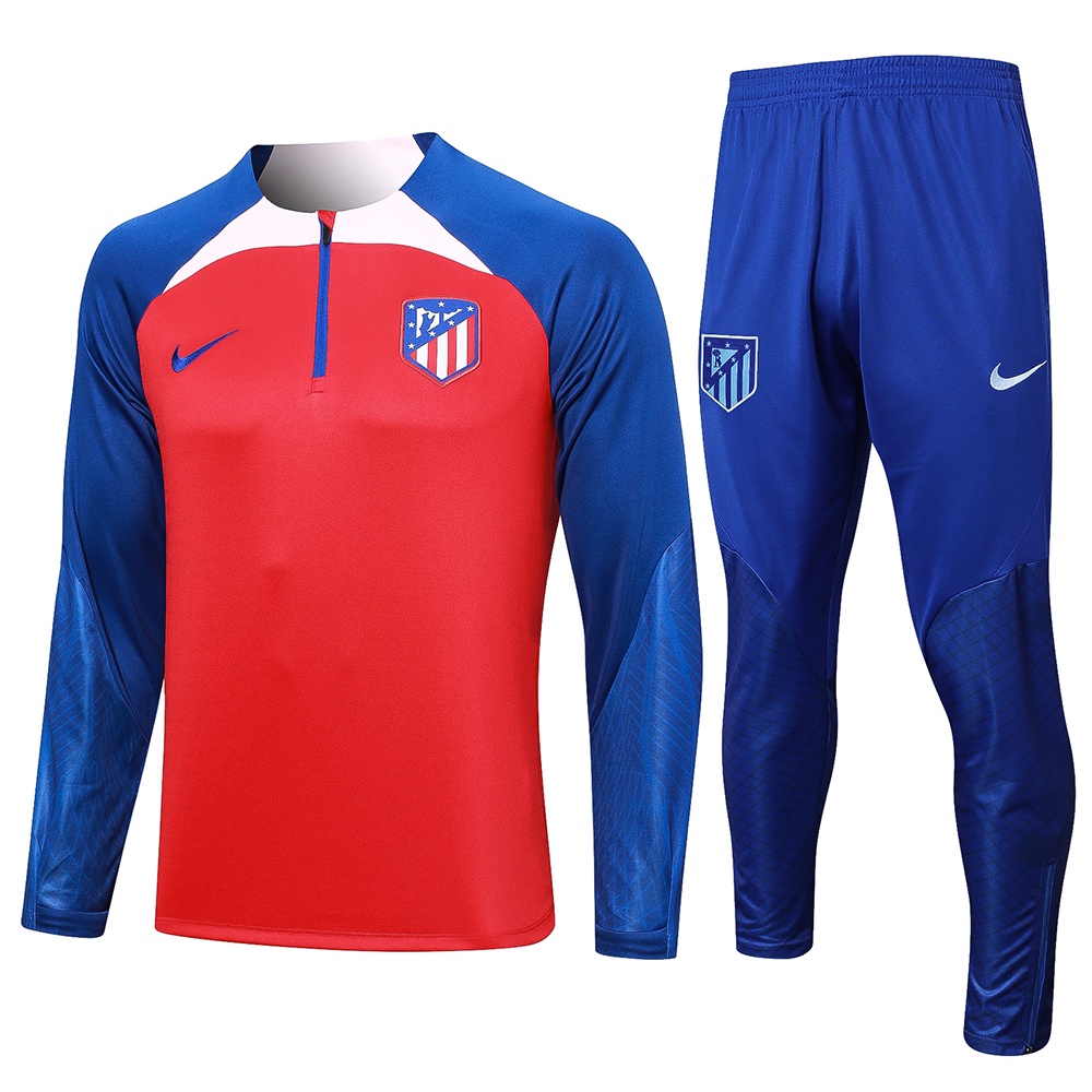 2023 24 Atletico De Madrid Ropa Deportiva De Manga Larga Chandal Rojo Camisa De Equipo De Hombre Y Pantalones Largos Conjunto De Jogging Shopee Mexico