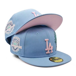 Gorra De Los Angeles Dodgers Para Hombre Azul Ajustable Original