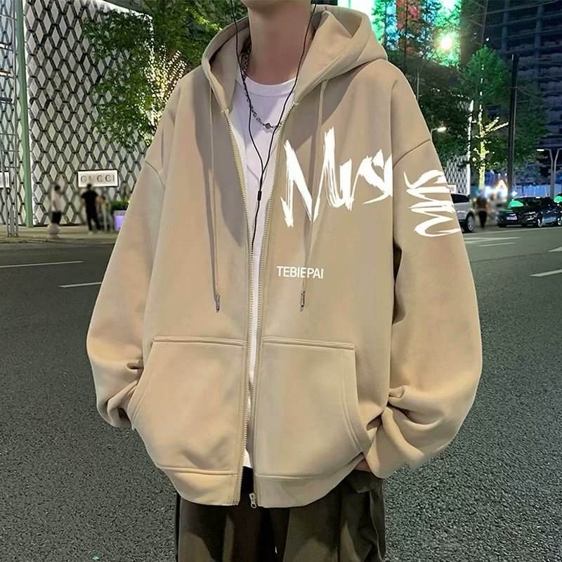 M-5XL Tendencia De La Calle De Invierno De Los Hombres De Manga