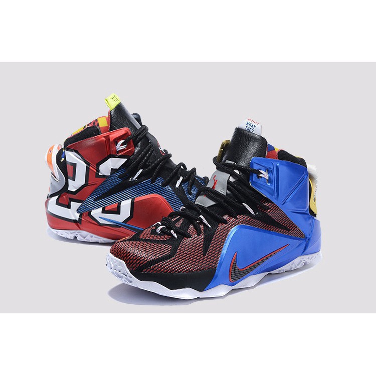 Nike lebron 12 multicolor on sale