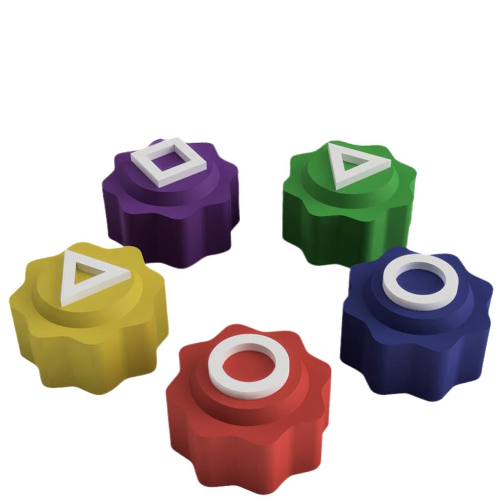 2 Sets De Gonggi Juego Del Calamar - Piedras Tradicionales Coreanas De Yeso, 24 Piedras, Regalo Para Familias Y Fiestas