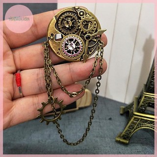 Broche De Cuello Con Borlas Para Mujer - Diseño Retro De Aleación, Elegante Y Único Para Ropa Y Accesorios