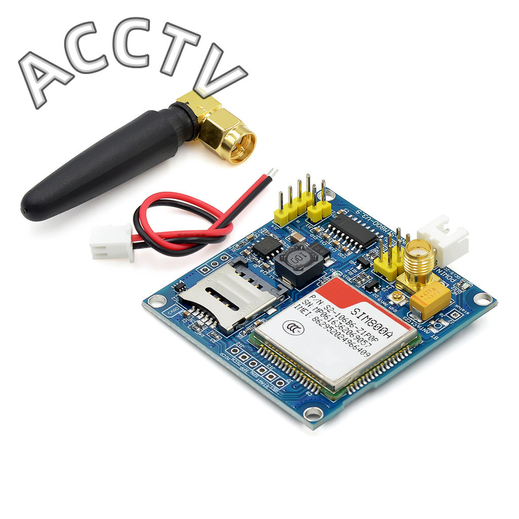 SIM800A Kit Módulo De Extensión Inalámbrica GSM GPRS STM32 Antena De La ...