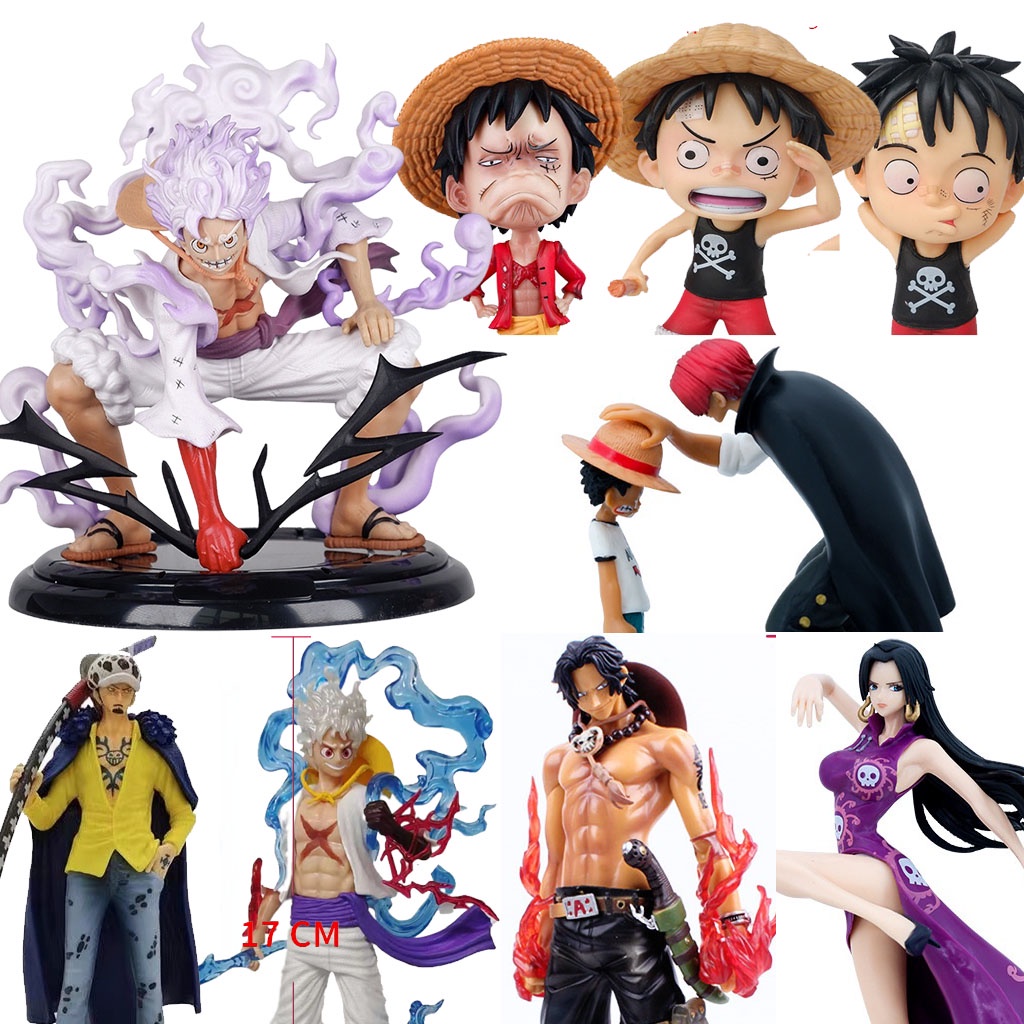 One Piece Anime Luffy GEAR 5 Nika Sun God Zoro Shanks Ace Law Figura De  Acción Modelo | Shopee México