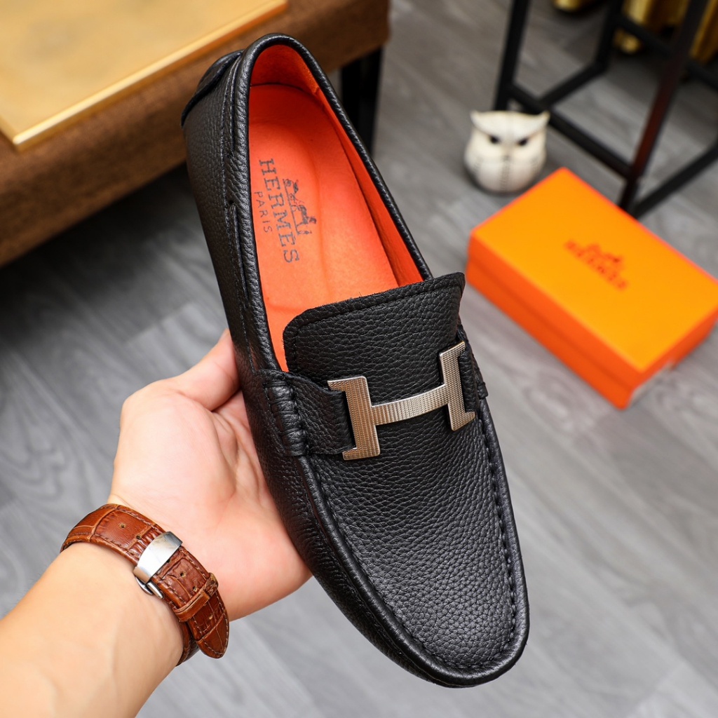 Original Mancha Hermes J venes C modos Zapatos Retro De Hombre De