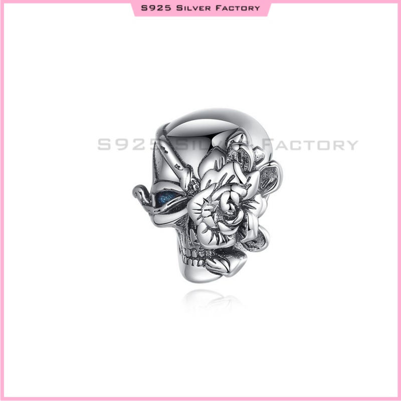 Charm O Dije De Murciélago En Plata 0.925. Joyería Negro