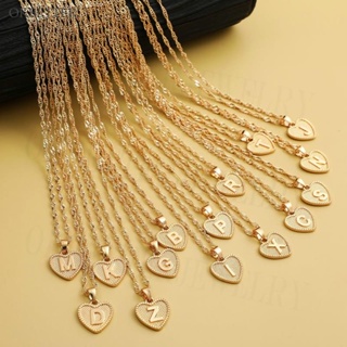 Cadenas de Oro 14K ® Joyeria para Hombre Mujer Gargantilla Collar con  Iniciales