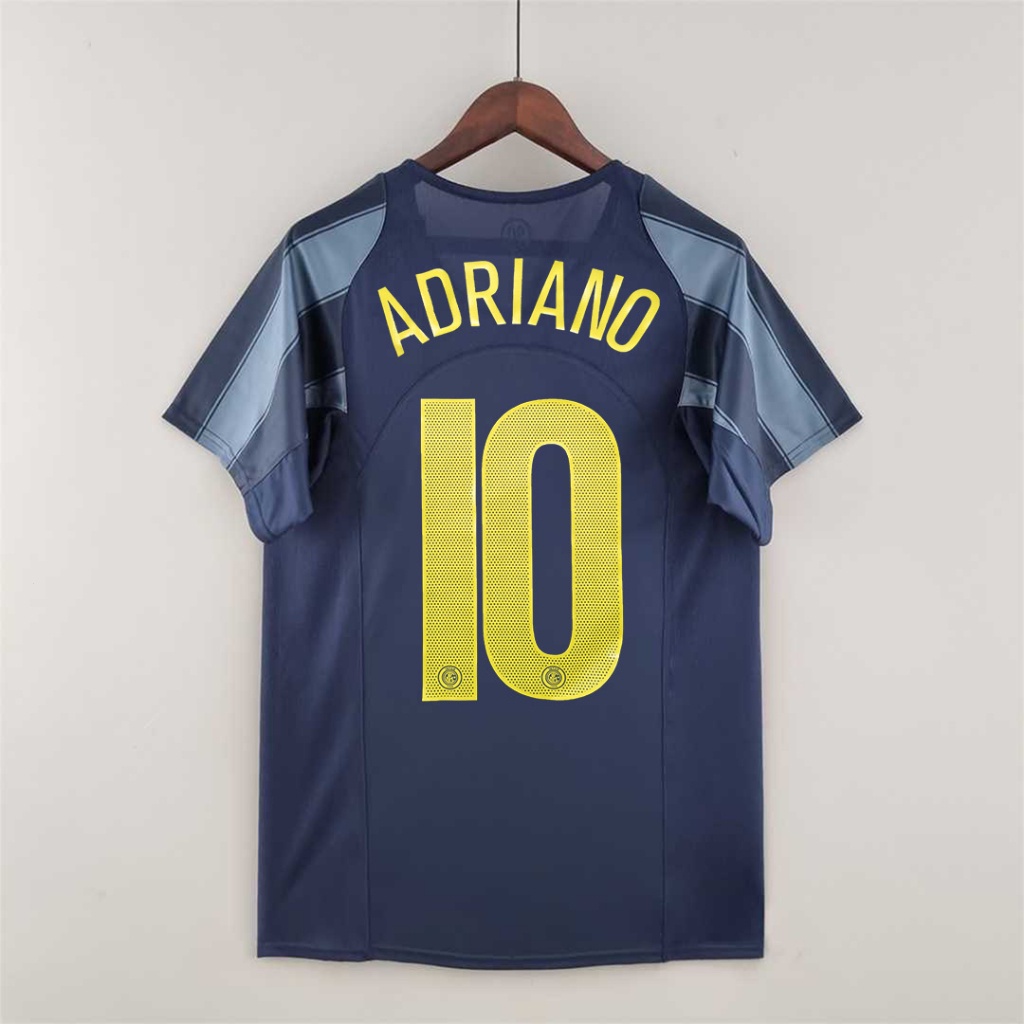 04-05 Inter Milan Calidad Superior Fuera Retro Camiseta De Fútbol