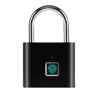 Candado con huella dactilar eLinkSmart Smart Locker Lock Cerradura sin  llave con huella digital para armario de gimnasio, armario de escuela (gris)