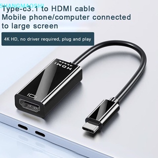 Cable USB tipo C a HDMI compatible con HD-MI, adaptador de TV HD,  convertidor USB 3,1 4K para PC, portátil, MacBook, Huawei Mate 30