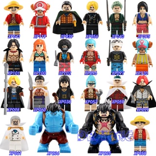 Set One Piece Compatible Lego Monkey Luffy Rey Chopper Zoro