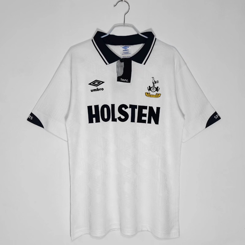 91 93 Tottenham Casa Personalizada retro Camiseta De Futbol S 2XL Shopee Mexico